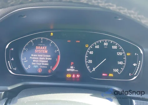 2019 Honda Accord Sport из США, поврежденный, VIN 1HGCV1F34KA155624